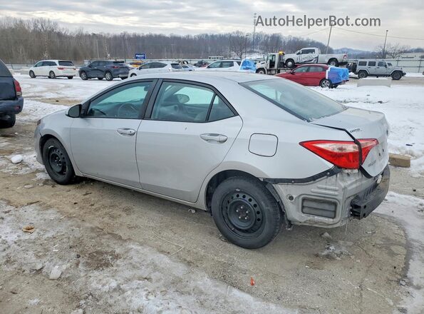 2T1BURHE4HC842469 2017 TOYOTA COROLLA Silver Задня ліва чверть