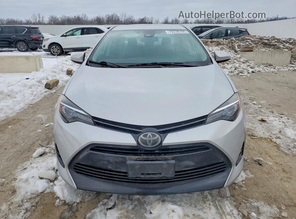 2T1BURHE4HC842469 2017 TOYOTA COROLLA Silver Вид спереду