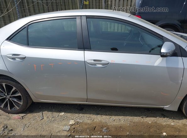 2T1BURHE4HC856307 2017 TOYOTA COROLLA Silver Սալոնի 360 աստիճան տեսք