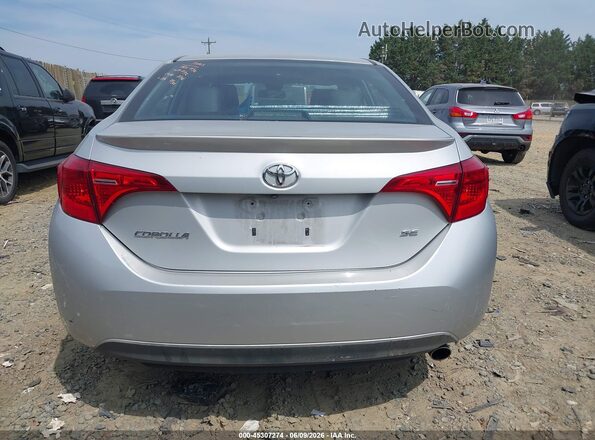 2T1BURHE4HC856307 2017 TOYOTA COROLLA Silver 