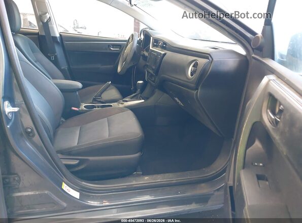 2T1BURHE4HC872202 2017 TOYOTA COROLLA Gray Widok wnętrza z przodu
