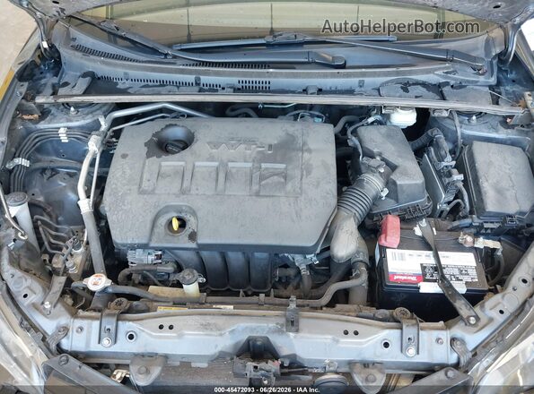2T1BURHE4HC872202 2017 TOYOTA COROLLA Gray Widok z tyłu