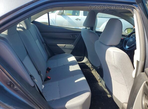 2T1BURHE4HC911466 2017 TOYOTA COROLLA Blue Rear seats view