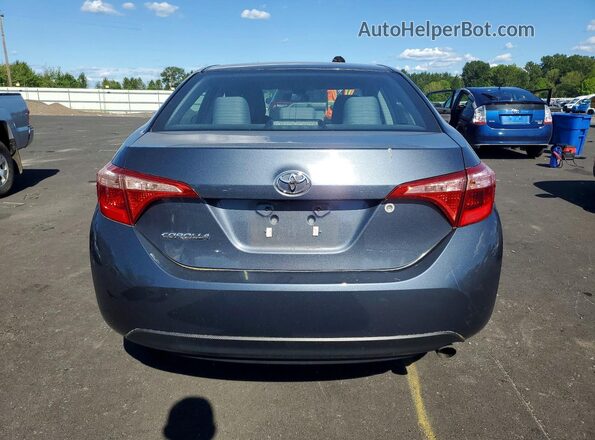 2T1BURHE4HC911466 2017 TOYOTA COROLLA Blue Rear view