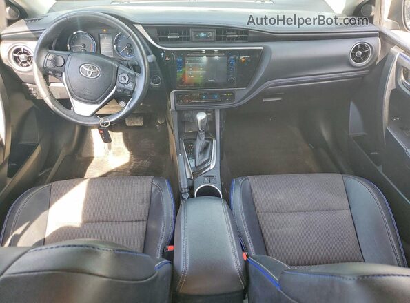2T1BURHE4HC912293 2017 TOYOTA COROLLA Black Առջևի վահանակի տեսք