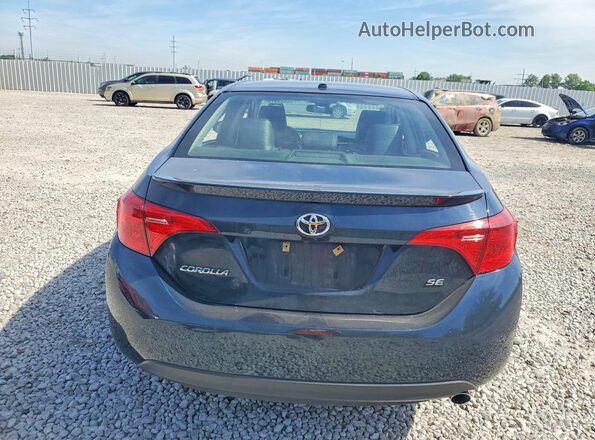 2T1BURHE4HC912293 2017 TOYOTA COROLLA Black Հետևի տեսք