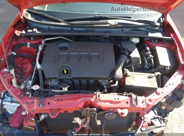 2T1BURHE4HC929174 2017 TOYOTA COROLLA Red უკანა ხედი