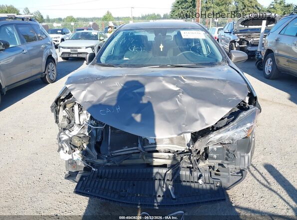 2T1BURHE4HC932995 2017 TOYOTA COROLLA Gray Դիմացի տեսք