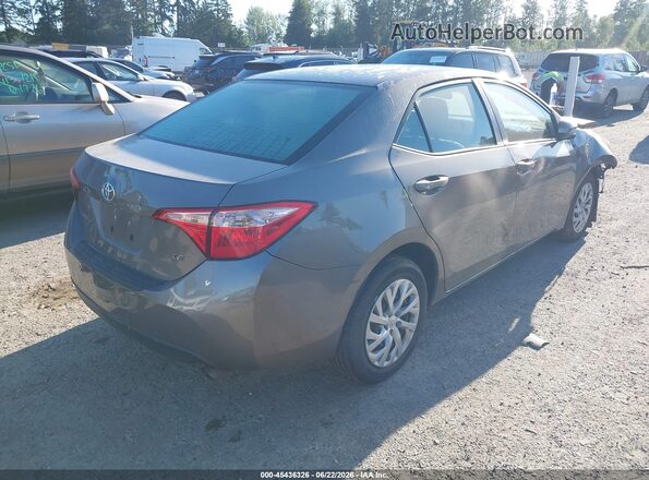 2T1BURHE4HC932995 2017 TOYOTA COROLLA Gray Հետևի աջ