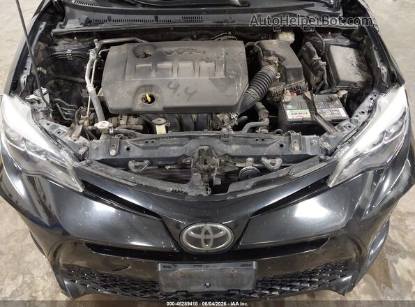 2T1BURHE4HC937677 2017 TOYOTA COROLLA Black Հետևի տեսք