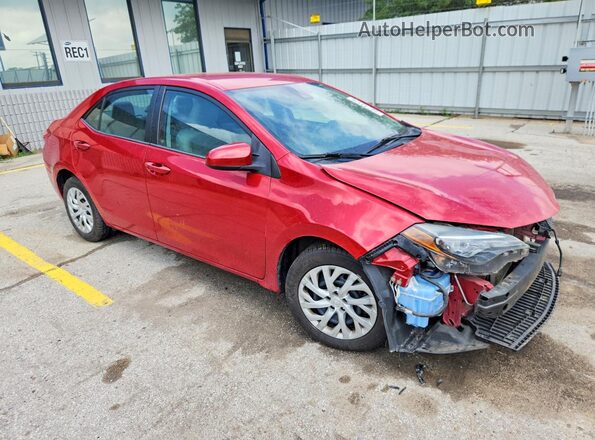 2T1BURHE4HC949179 2017 TOYOTA COROLLA Red წინა მარჯვენა
