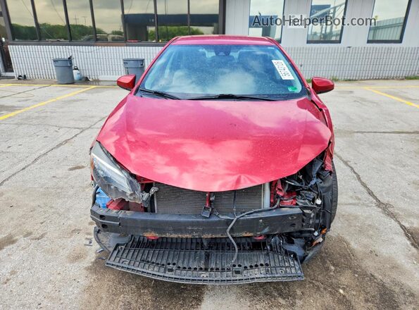 2T1BURHE4HC949179 2017 TOYOTA COROLLA Red წინა ხედი