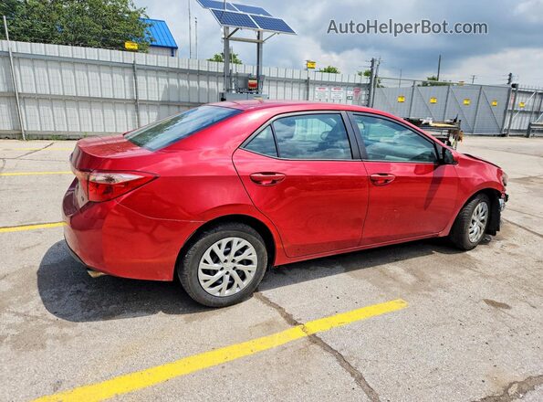 2T1BURHE4HC949179 2017 TOYOTA COROLLA Red უკანა მარჯვენა