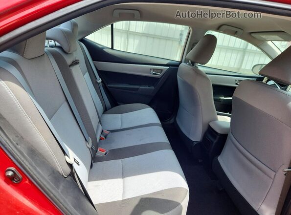 2T1BURHE4HC949179 2017 TOYOTA COROLLA Red უკანა სავარძლების ხედი