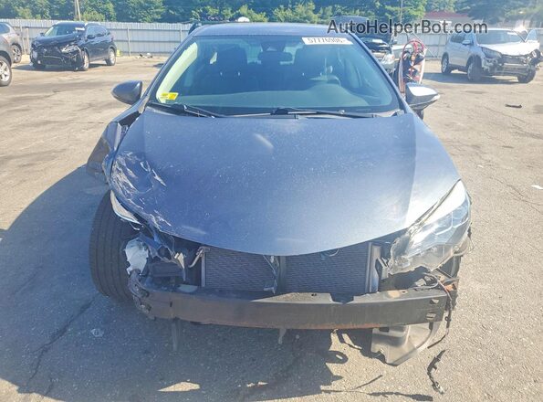 2T1BURHE4JC003282 2018 TOYOTA COROLLA Blue Դիմացի տեսք
