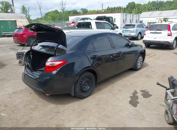 2T1BURHE4JC015450 2018 TOYOTA COROLLA Black უკანა მარჯვენა