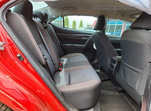2T1BURHE4JC024004 2018 TOYOTA COROLLA Red 