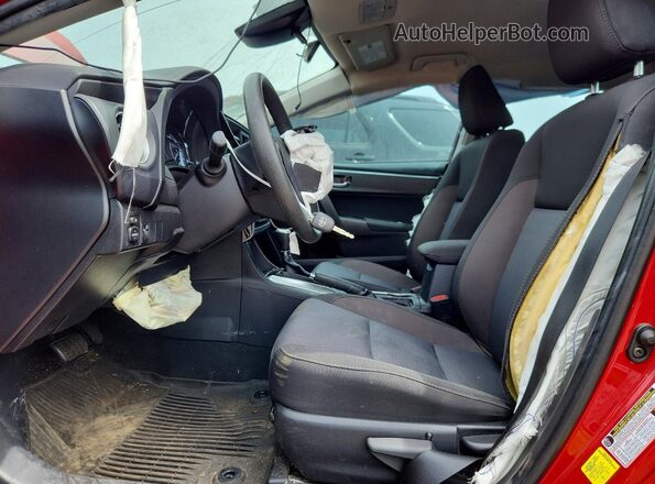 2T1BURHE4JC024004 2018 TOYOTA COROLLA Red 