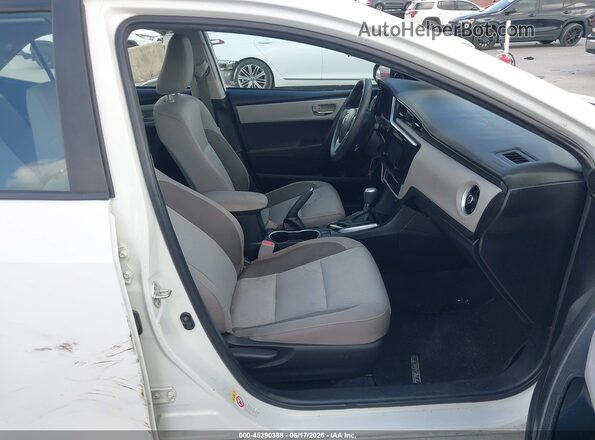 2T1BURHE4JC030000 2018 TOYOTA COROLLA White Widok wnętrza z przodu
