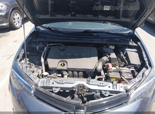 2T1BURHE4JC033589 2018 TOYOTA COROLLA Black Вид ззаду