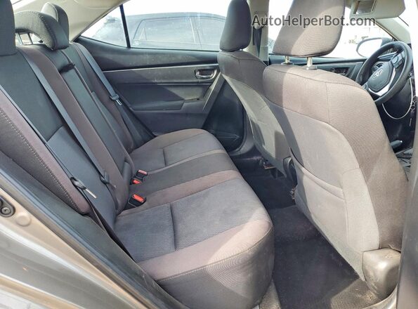2T1BURHE4JC039067 2018 TOYOTA COROLLA Gray Вид задніх сидінь