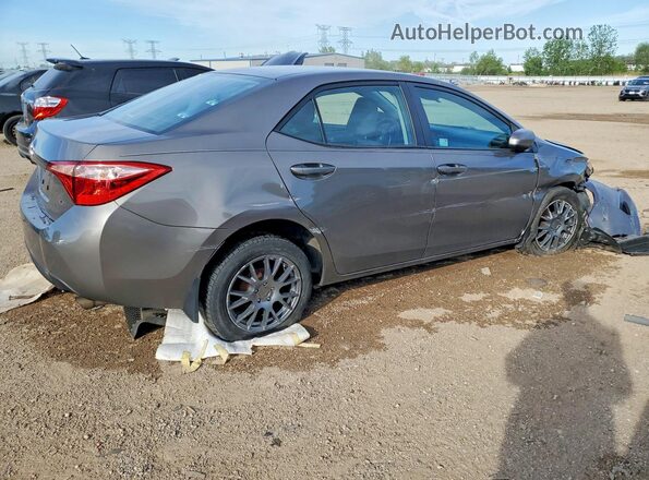 2T1BURHE4JC039067 2018 TOYOTA COROLLA Gray Задня права чверть