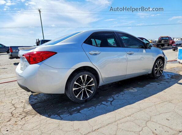 2T1BURHE4JC051980 2018 TOYOTA COROLLA Silver უკანა მარჯვენა