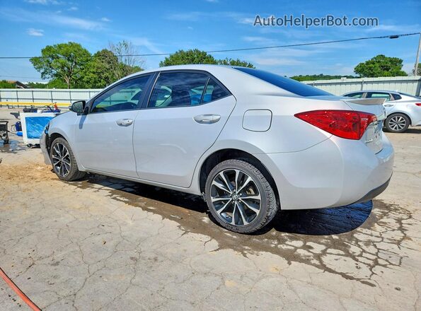 2T1BURHE4JC051980 2018 TOYOTA COROLLA Silver უკანა მარცხენა