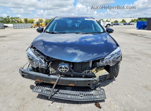2T1BURHE4JC970166 2018 TOYOTA COROLLA Blue Вид спереду