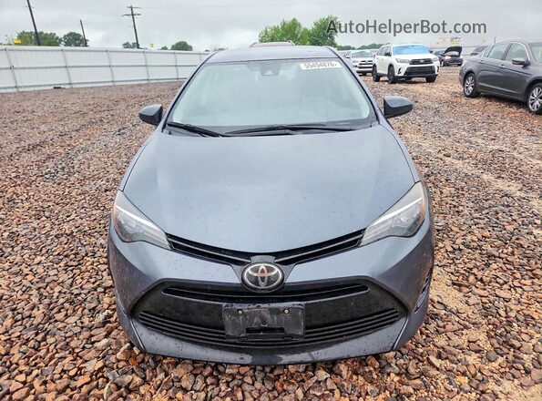 2T1BURHE4JC971964 2018 TOYOTA COROLLA Blue Вид спереду