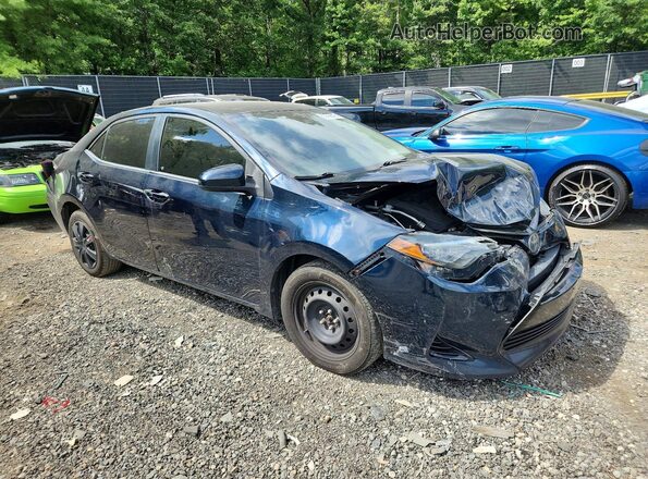 2T1BURHE4JC997335 2018 TOYOTA COROLLA Blue წინა მარჯვენა