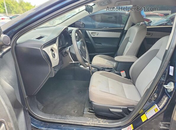 2T1BURHE4JC997335 2018 TOYOTA COROLLA Blue წინა სალონის ხედი