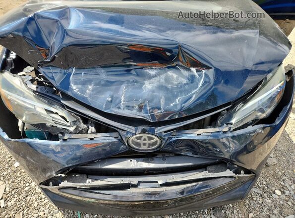2T1BURHE4JC997335 2018 TOYOTA COROLLA Blue უკანა სალონის ხედი