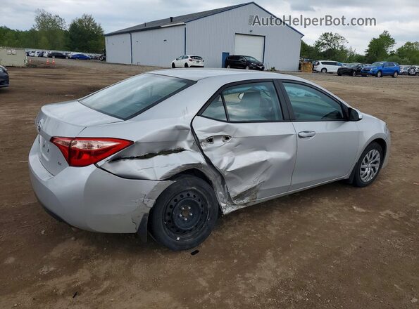 2T1BURHE4KC154401 2019 TOYOTA COROLLA Silver 