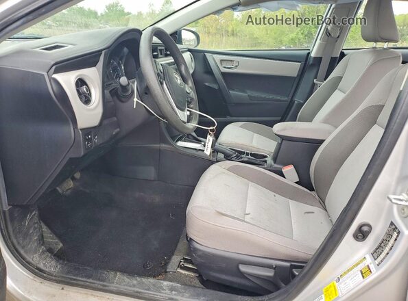 2T1BURHE4KC154401 2019 TOYOTA COROLLA Silver 