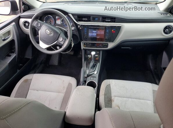 2T1BURHE4KC154401 2019 TOYOTA COROLLA Silver 