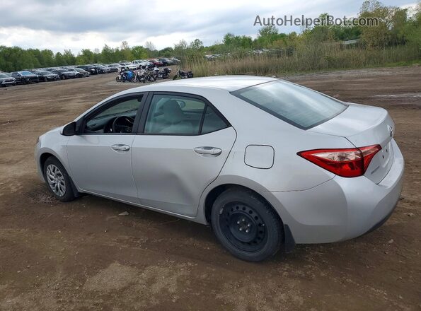 2T1BURHE4KC154401 2019 TOYOTA COROLLA Silver 