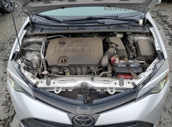 2T1BURHE4KC158027 2019 TOYOTA COROLLA White Вид задньої частини салону