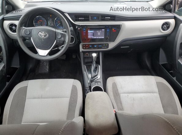 2T1BURHE4KC158027 2019 TOYOTA COROLLA White Вид панелі приладів