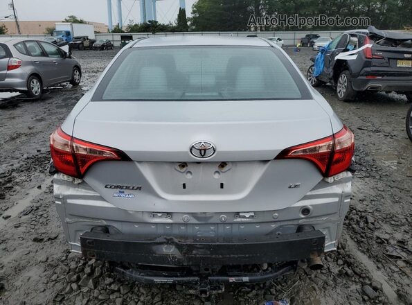 2T1BURHE4KC158027 2019 TOYOTA COROLLA White Вид ззаду