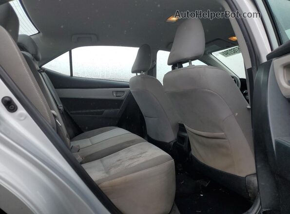 2T1BURHE4KC158027 2019 TOYOTA COROLLA White Вид задніх сидінь