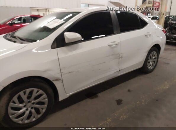 2T1BURHE4KC184580 2019 TOYOTA COROLLA White Դիմացի տեսք