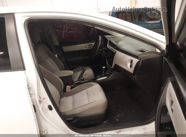 2T1BURHE4KC184580 2019 TOYOTA COROLLA White Սալոնի դիմացի տեսք