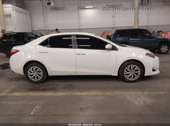 2T1BURHE4KC184580 2019 TOYOTA COROLLA White Սալոնի հետևի տեսք