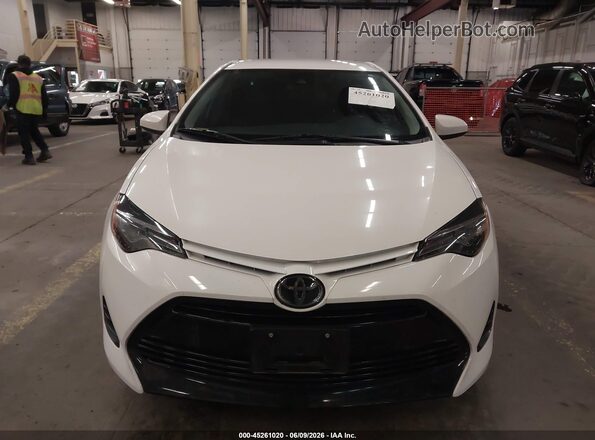2T1BURHE4KC184580 2019 TOYOTA COROLLA White Սարքավորումների վահանակի տեսք