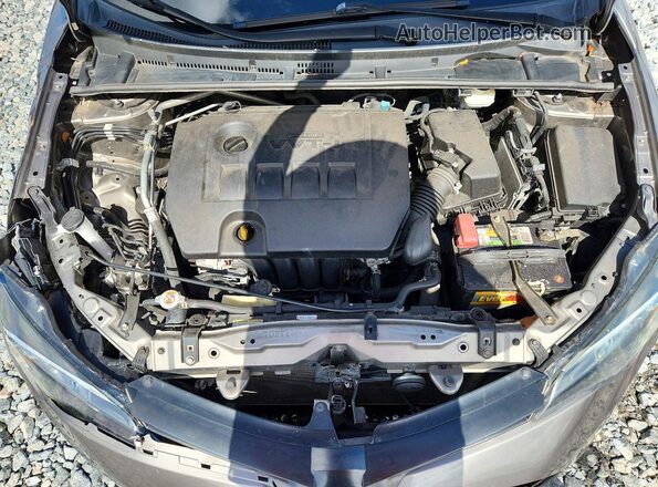 2T1BURHE4KC242011 2019 TOYOTA COROLLA Gray 