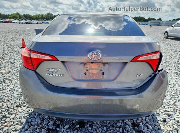 2T1BURHE4KC242011 2019 TOYOTA COROLLA Gray 