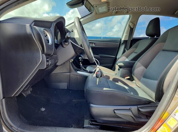 2T1BURHE4KC242011 2019 TOYOTA COROLLA Gray 