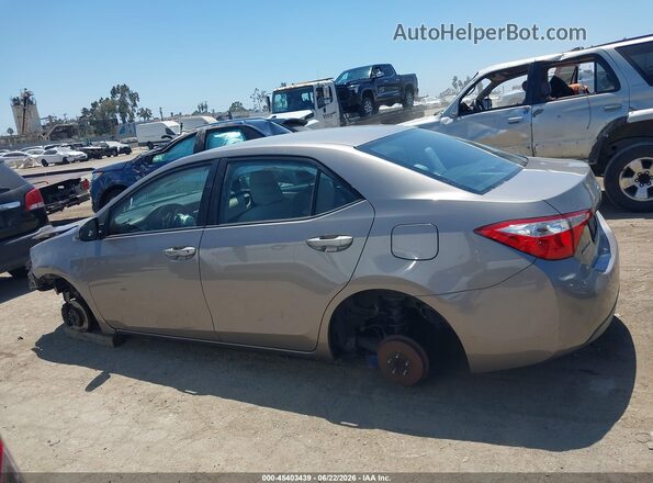 2T1BURHE5GC485852 2016 TOYOTA COROLLA Gray 