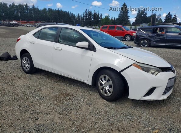 2T1BURHE5GC492199 2016 TOYOTA COROLLA White Առջևի աջ